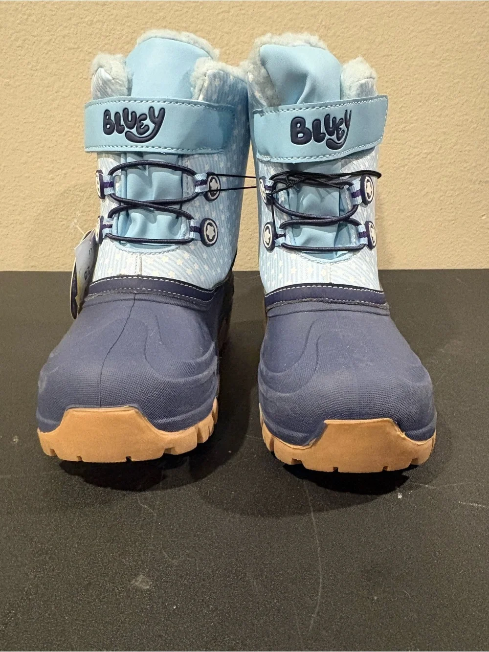 Bluey & Bingo Winter Insulated Snow Boots Toddler Children Size 12 NWT